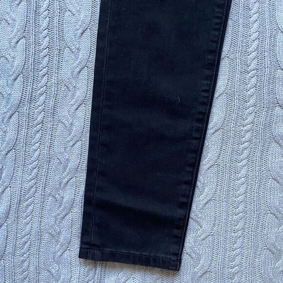 FRYE Addie Street Style Midnight Black Mid Rise Skinny Jeans - Picture 10 of 12